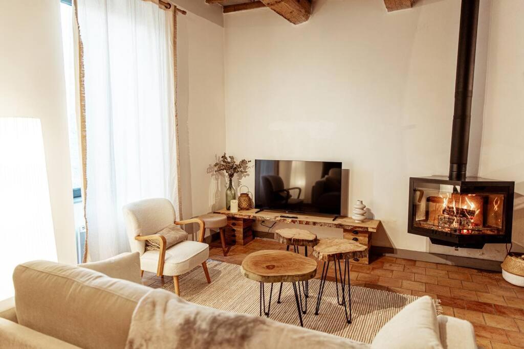 Maison De Village Barbentane Avec Spa Luaran gambar