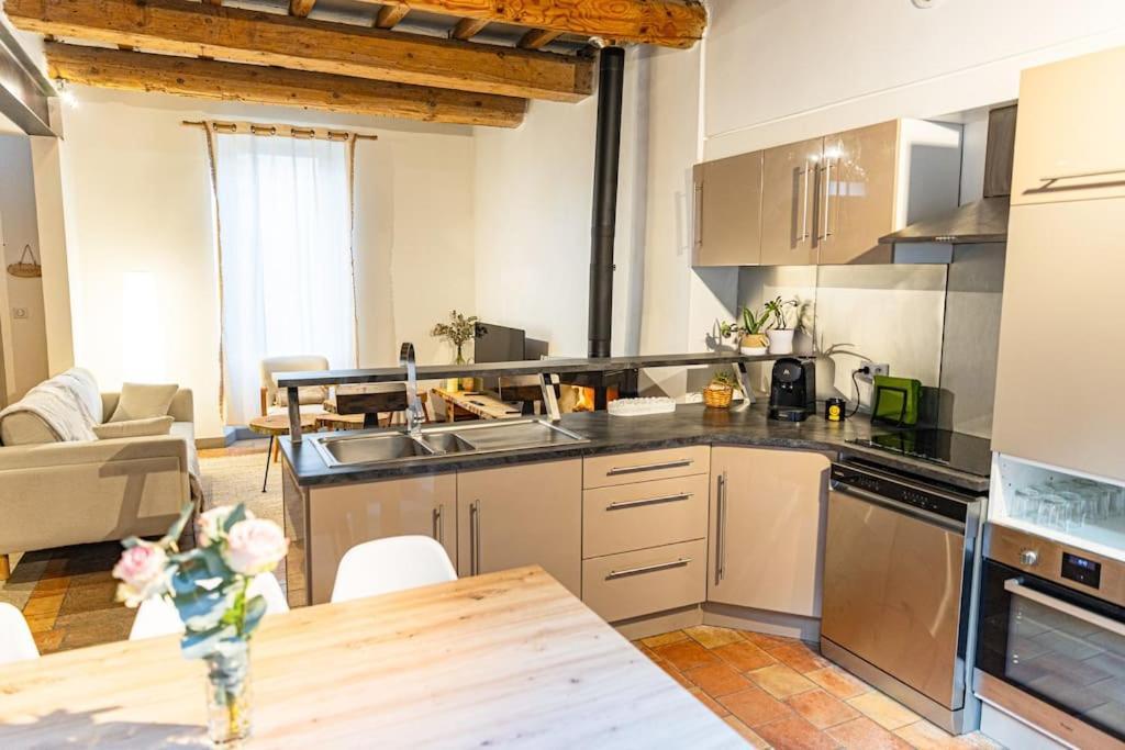 Maison De Village Barbentane Avec Spa Luaran gambar